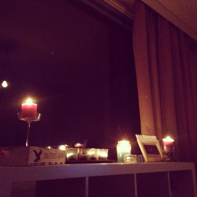 candles, happy home, romantic night