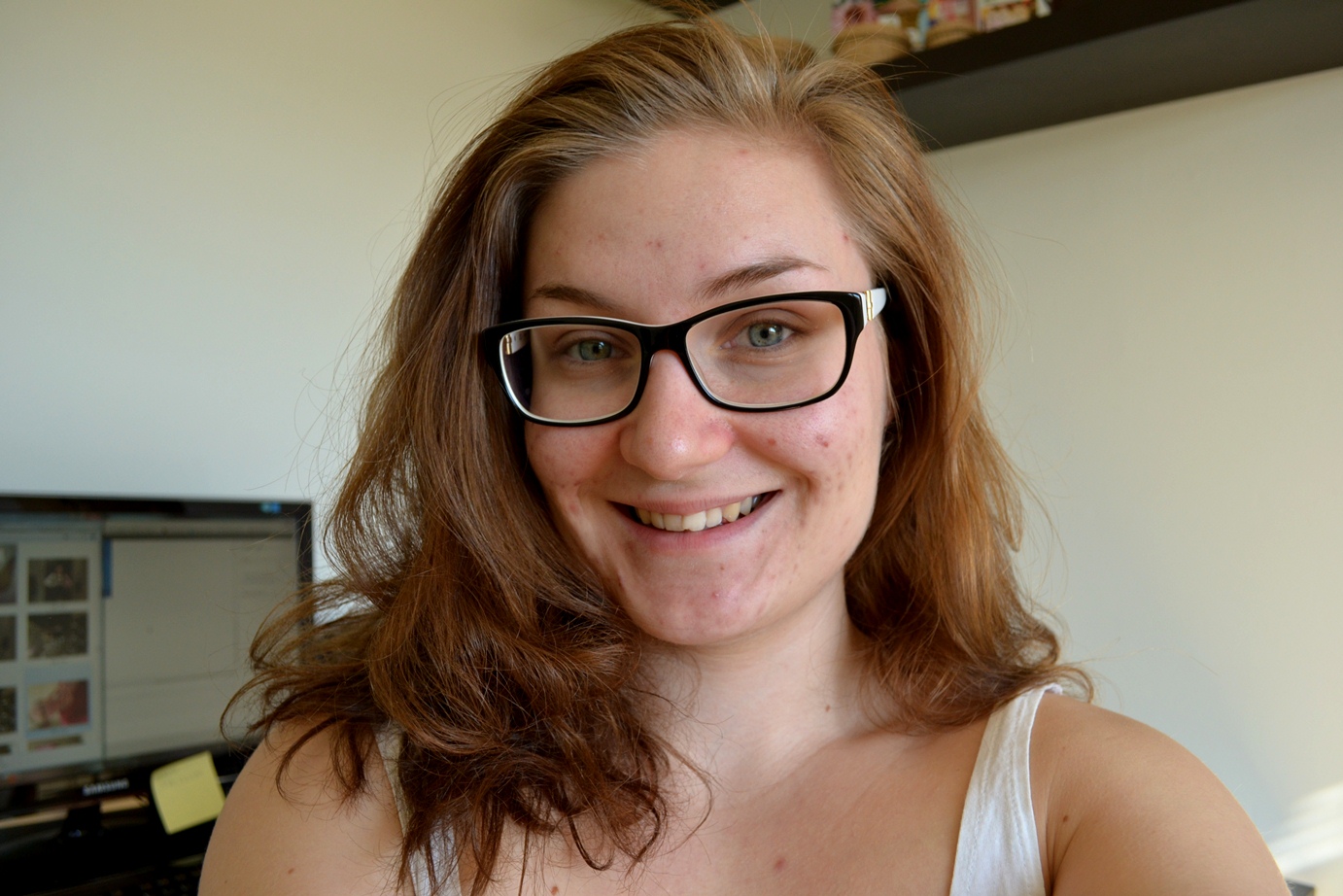 Tänään, juuri äsken. Iho näyttää paremmalta kuin itsekään haluan uskoa.