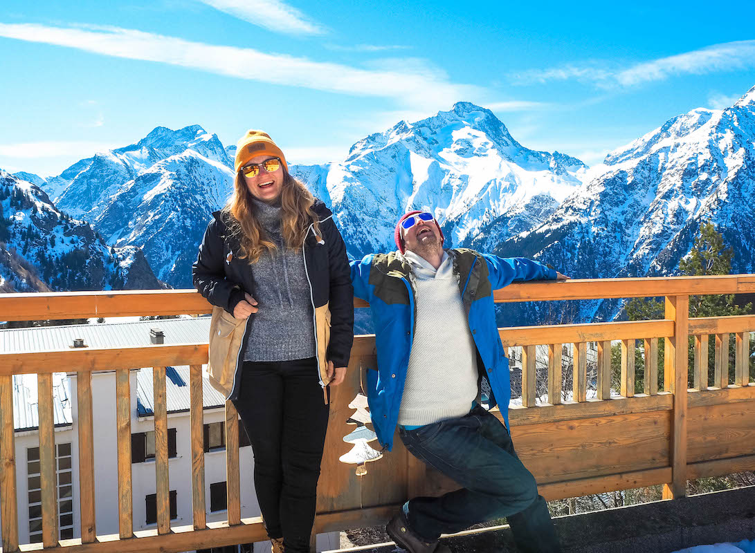 Vai-ko clothing, Janina Pohja, Les Deux Alps, Alpit