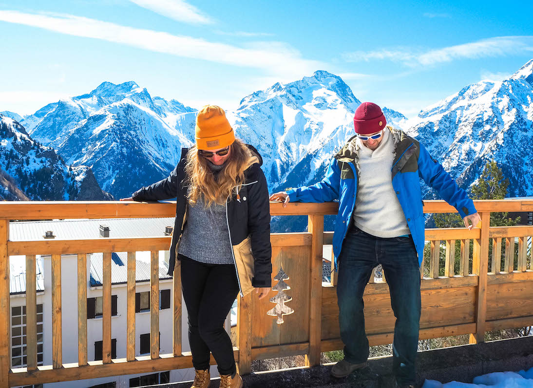 Vai-ko clothing, Janina Pohja, Les Deux Alps, Alpit