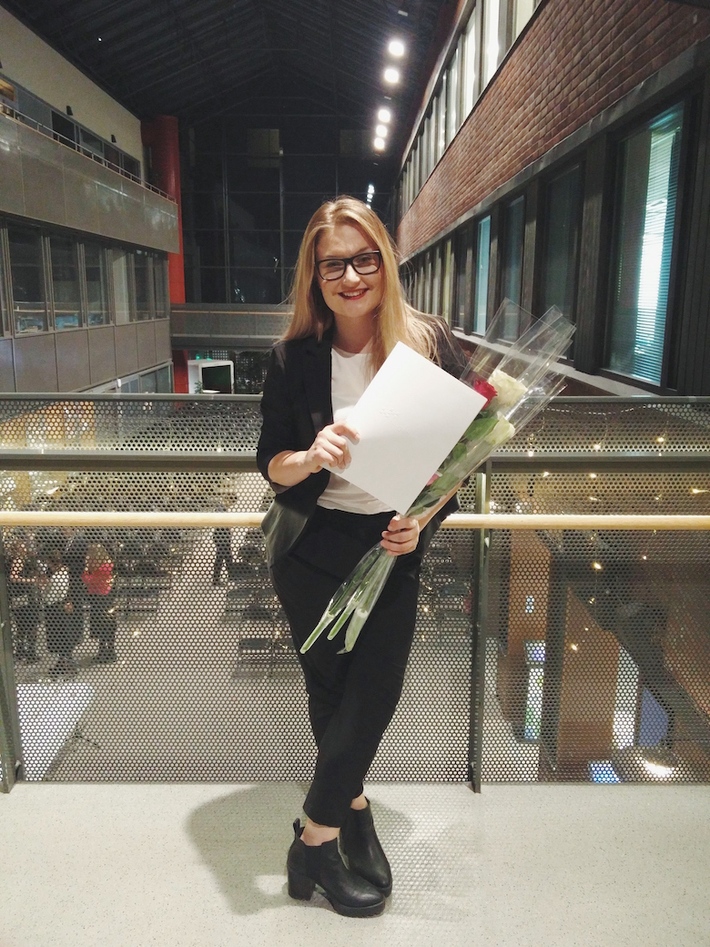 Janina Michaela, Haaga-Helia, tradenomi, valmistuminen, BBA, Bachelor of Business Administration, markkinoinnin tradenomi, tapahtumatuottaja, mitä opiskella, jatko-opiskelu, ammattikorkeakoulu